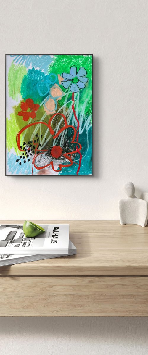 Abstract Floral by Sasha Robinson