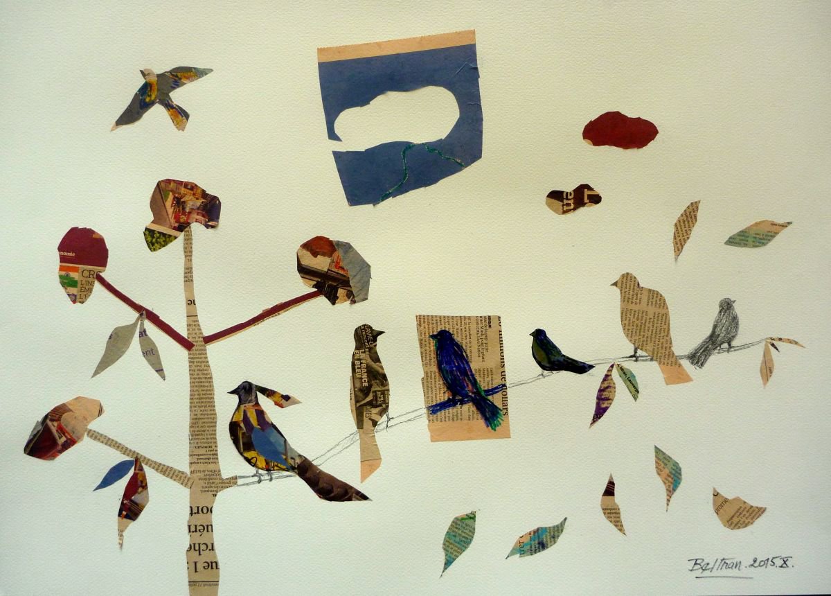 Comme un oiseau sur la branche by Pierre-Yves Beltran
