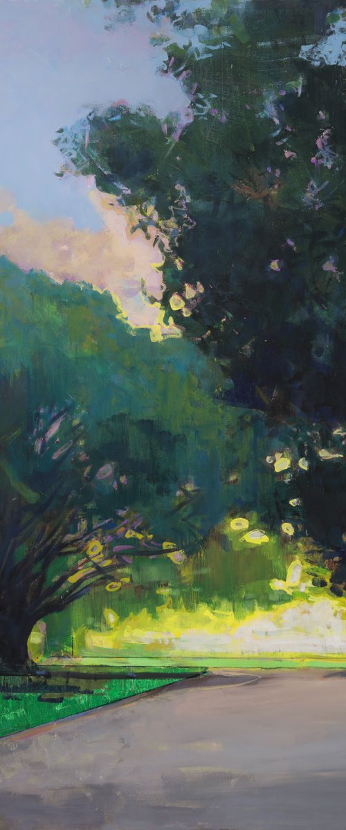 Road to the Light 36x48" 92x122cm Contemporary Art by Bo Kravchenko by Bo Kravchenko