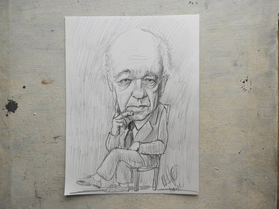 Portrait of Eugene Ionesco