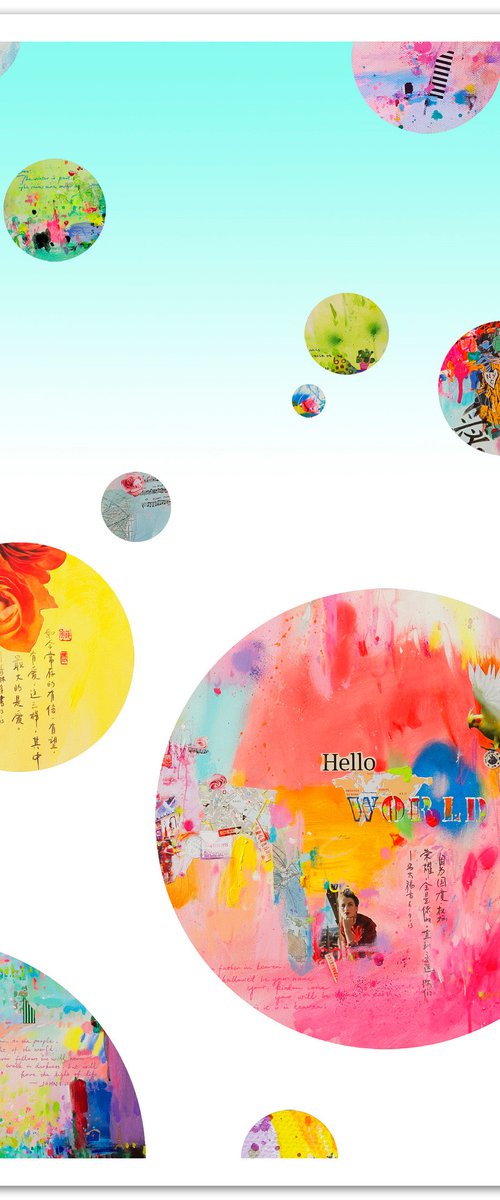 Hello world II - Fine Art Print by Xiaoyang Galas