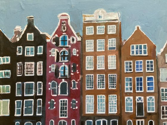 Canal Houses Of Amsterdam