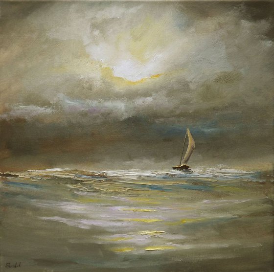 Boat in the Storm 2