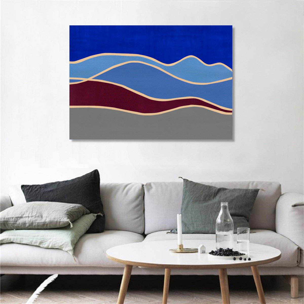  Abstract Landscape #26 By Marina Krylova, 39 X 28, Artwork For Sale On Artfinder