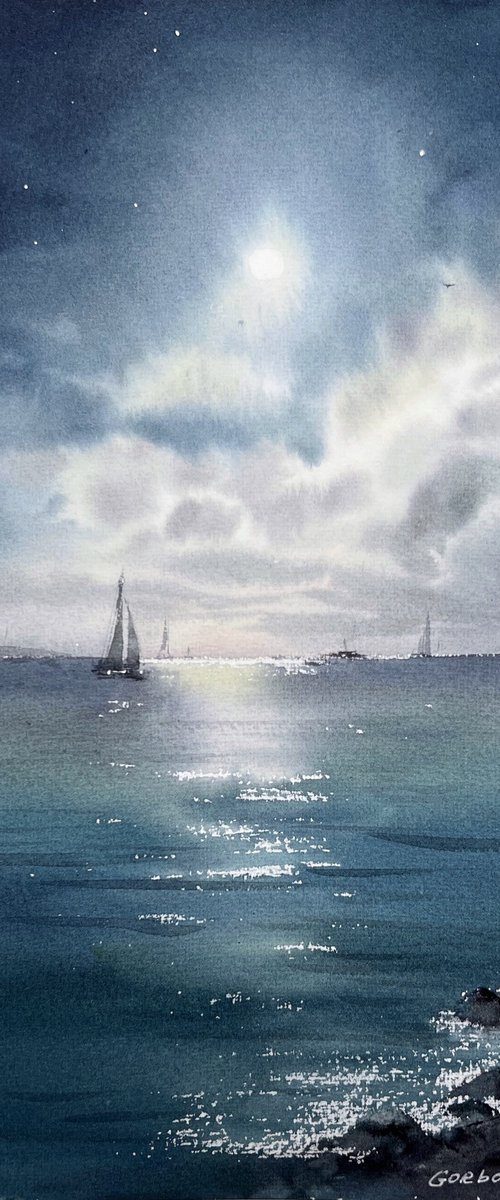 In the moonlight #7 by Eugenia Gorbacheva