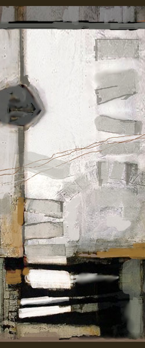 OLD MASONRY  40"X60" by Joe McHarg
