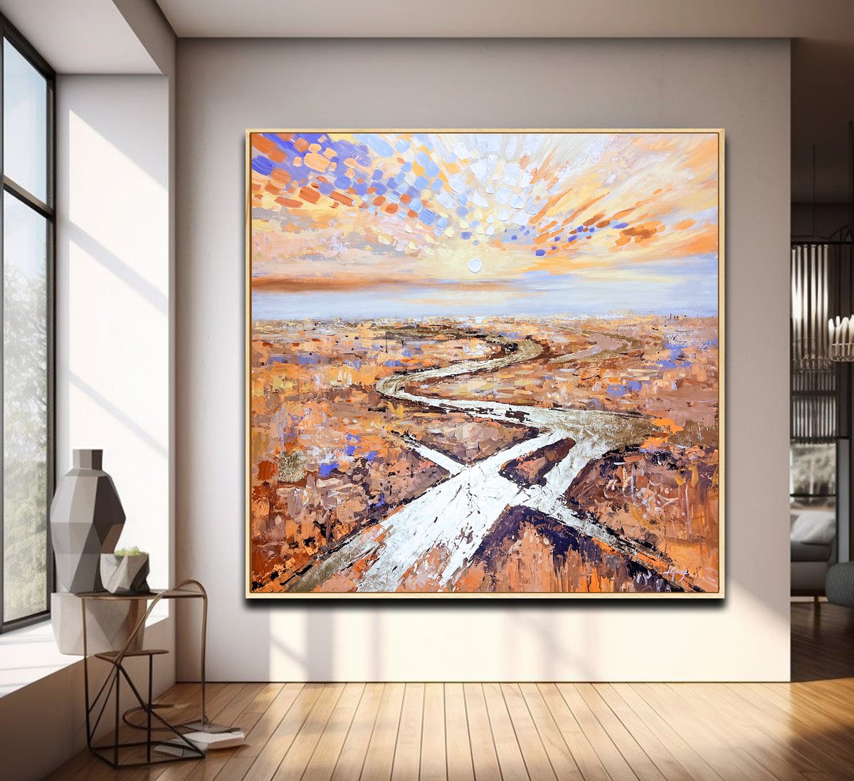  Journey Into Light By Lana Guise, 41 X 41, Artwork For Sale On Artfinder