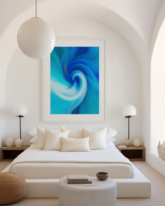 Blue Swirl