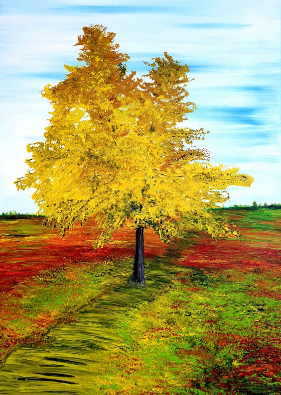 Tree in the meadow