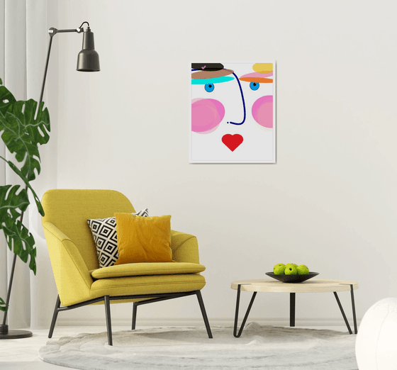 Charming Cloud abstract artmodern