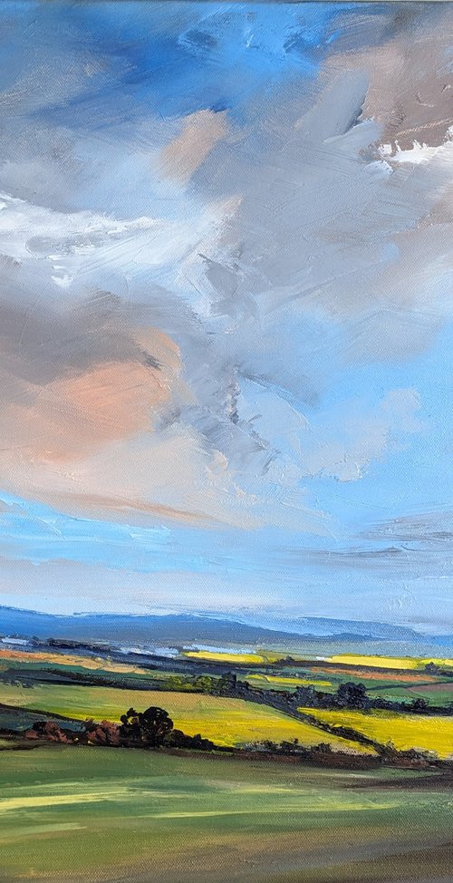 Blue shropshire hills by Steve Keenan