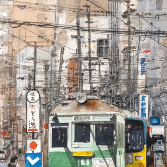 City Wires and Green Tram
