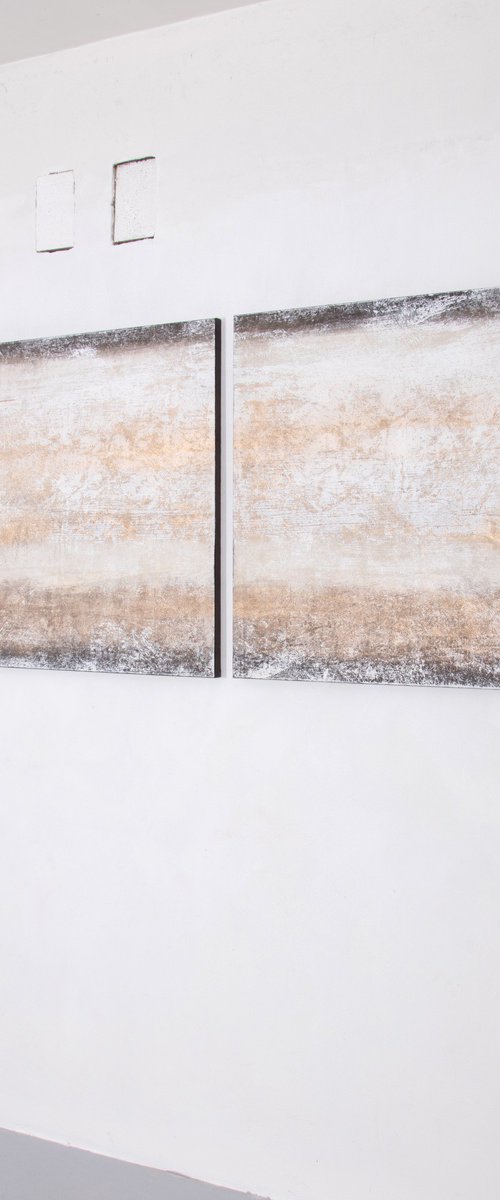 No. 23-35 (170 x 85 cm ) Diptych by Rokas Berziunas