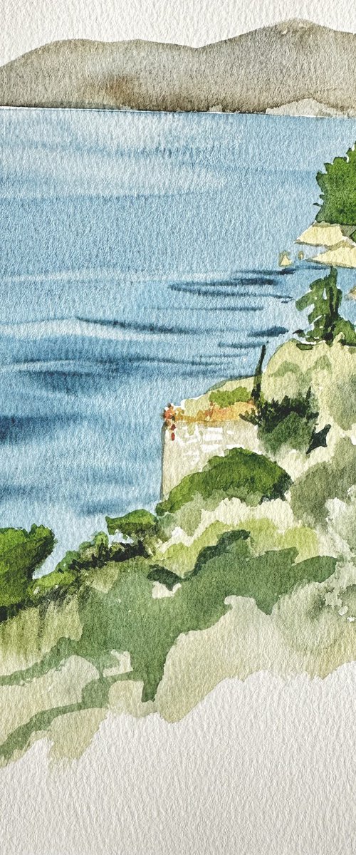 Aqua: Coastal Notes by Alla Semenova