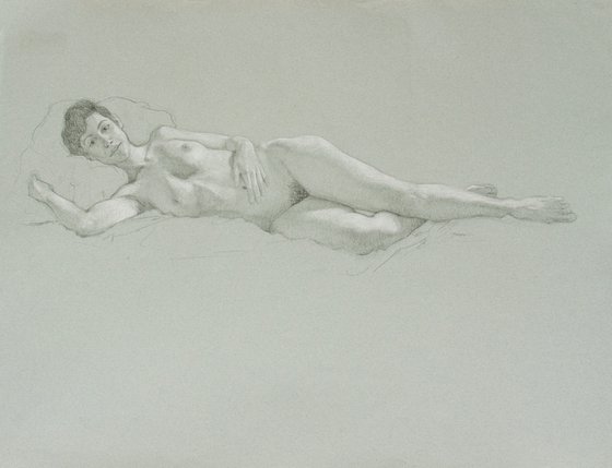 nude drawing of a woman