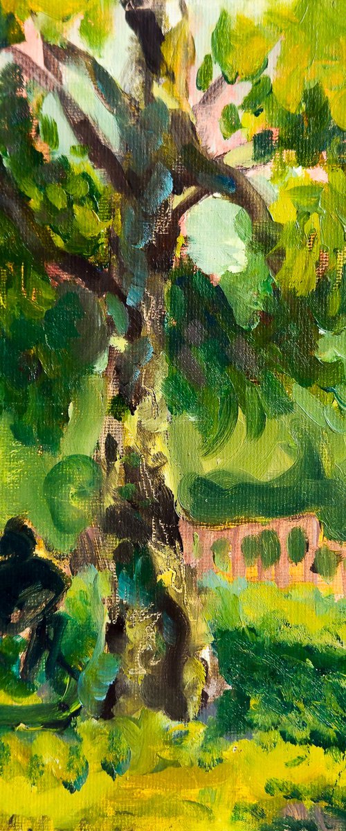 Professor's Patient Gaze by Eliza Kołodziej