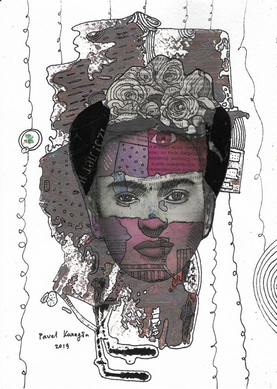 Portrait of Frida # 47