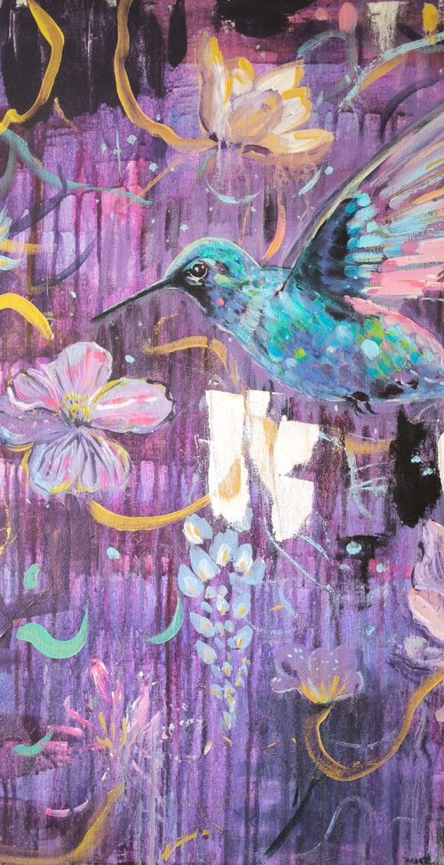 Cosmic Bird by Linda Clerget