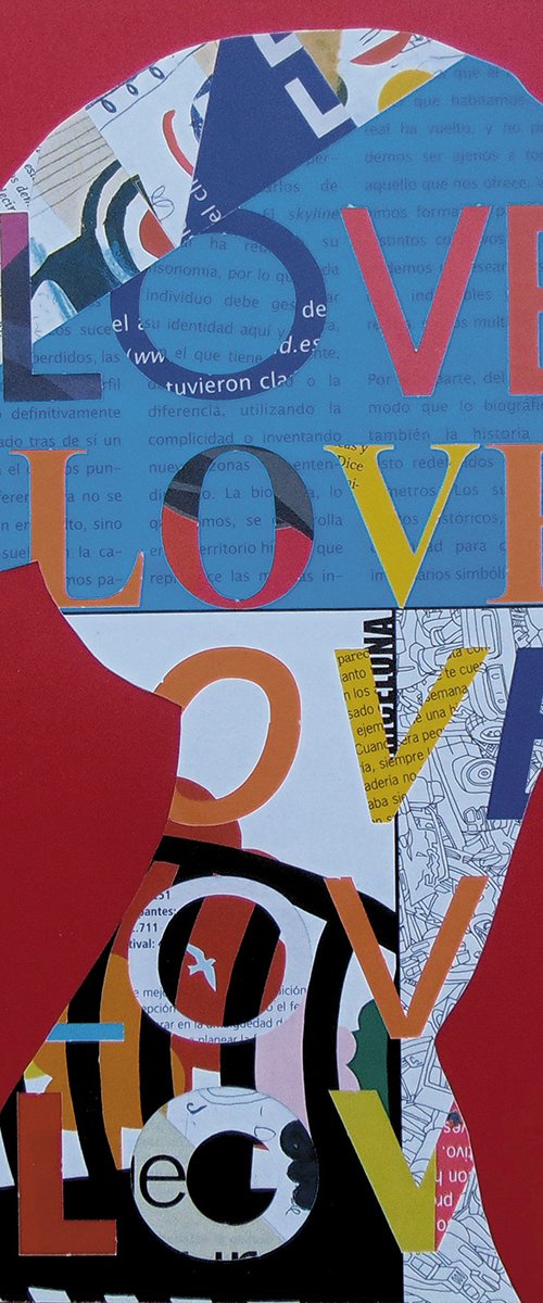 Collage_09_30x30_Love by Manel Villalonga