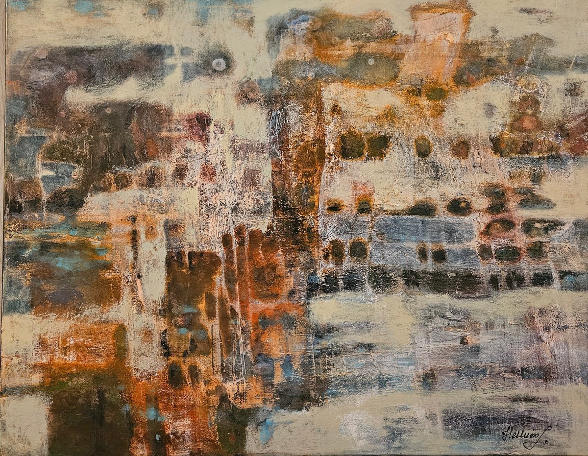 Mirages Of A Lost City By Tatiana Hellum, 35 X 28, Artwork For Sale On Artfinder
