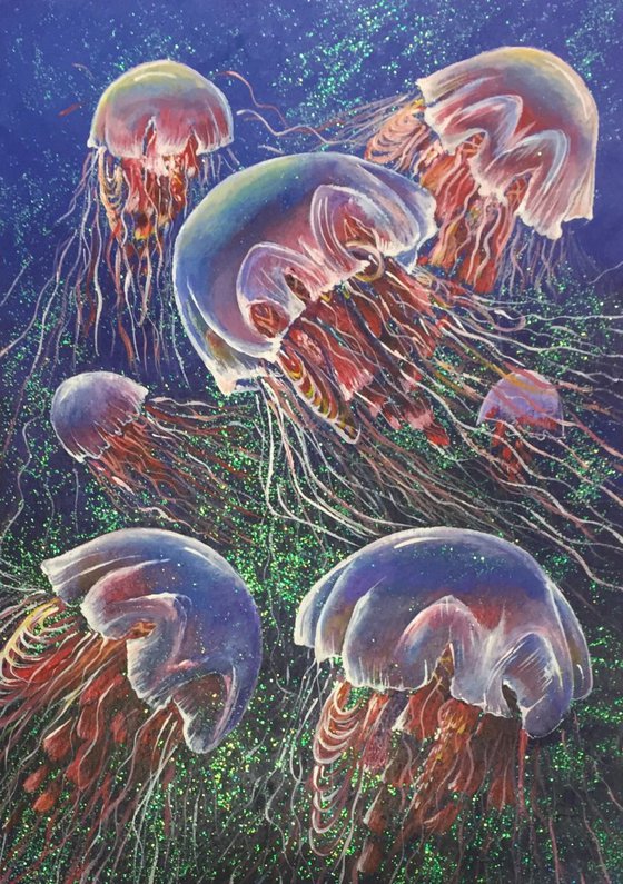 Jelly swarm