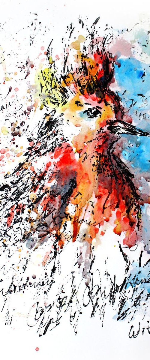 Red Bird #1 by Svetlana Vitman
