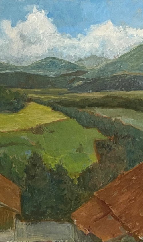 Tyrol Landscape by Elena Bulatova