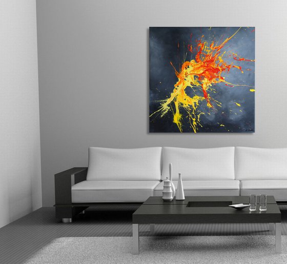 Wildfire (Spirits Of Skies 064169) (80 x 80 cm) XXL (32 x 32 inches)