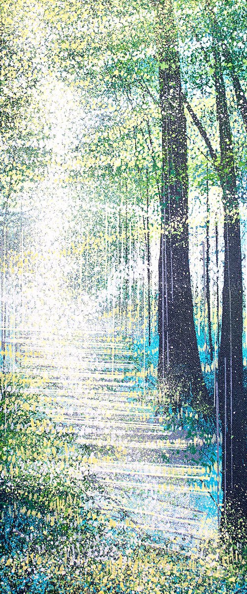 Light Through Summer Trees #3 by Marc Todd