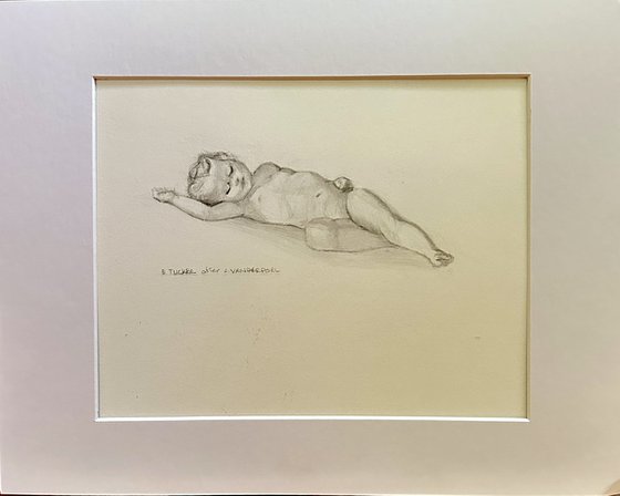 Sleeping Baby after John Vanderpoel