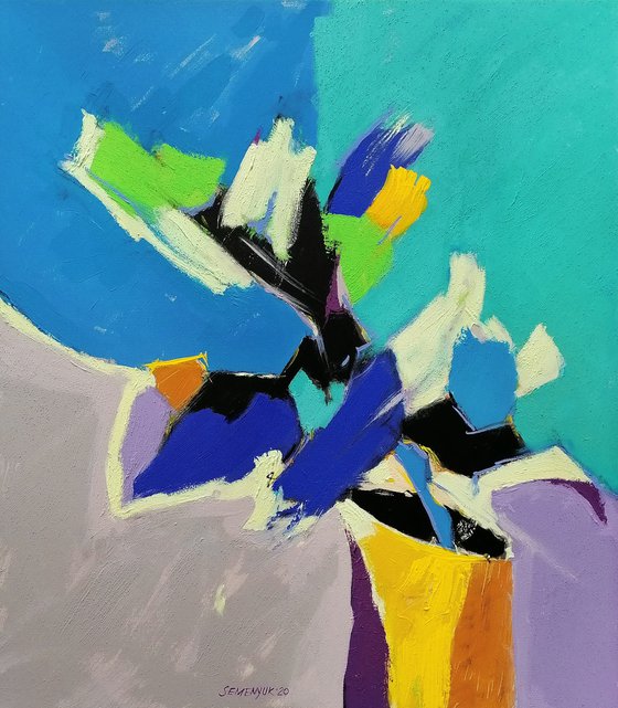 Abstract floral composition 4