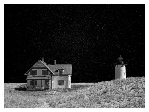 Race Point Lighthouse, 40 x 30" by Brooke T Ryan