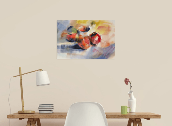 Still life with Red Apples