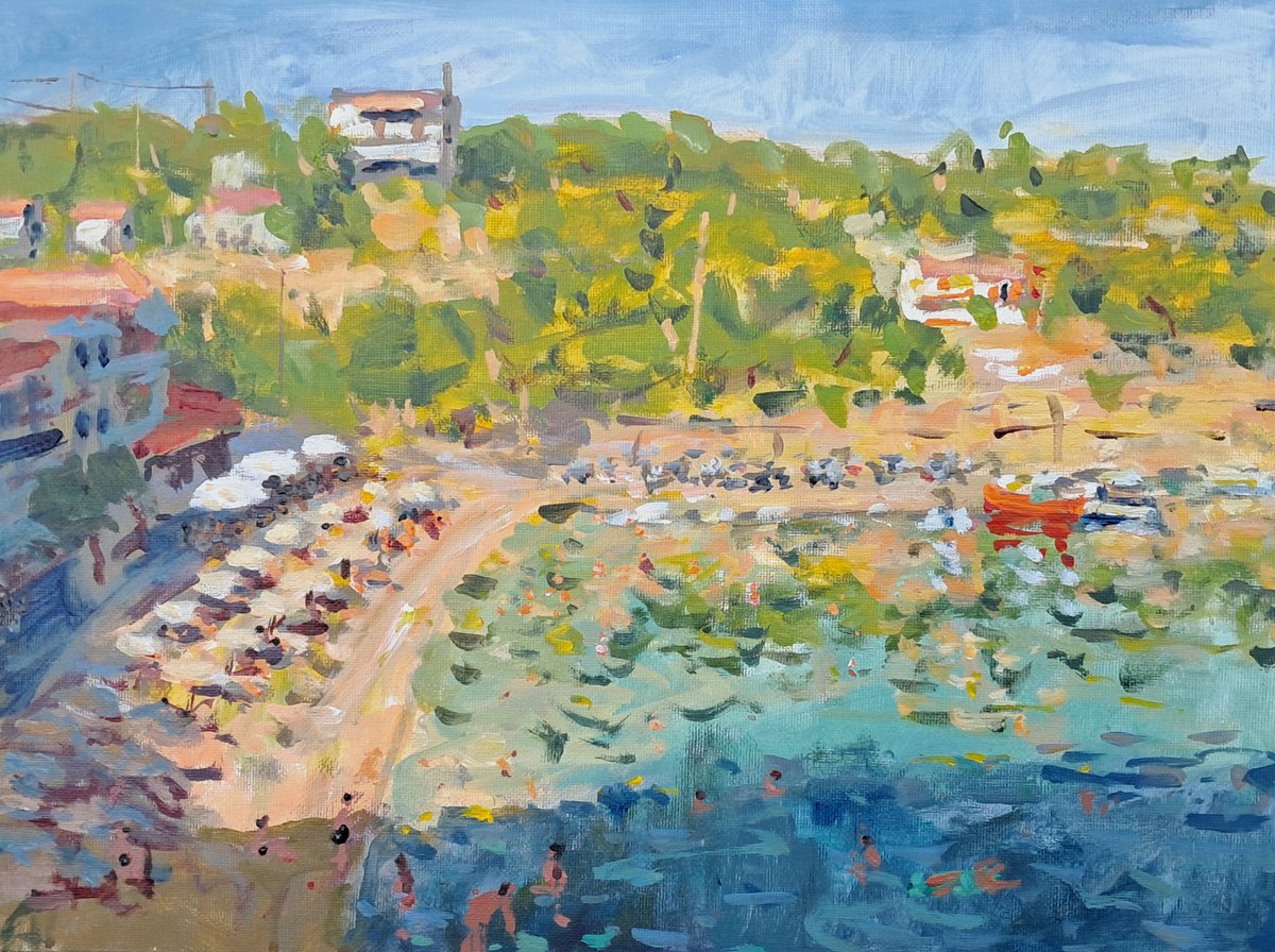  Half In Shadow By Dimitris Voyiazoglou, 20 X 17, Artwork For Sale On Artfinder