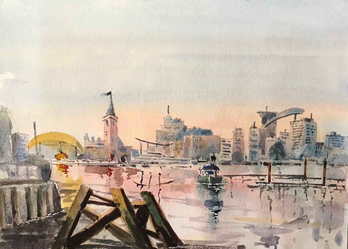 Cardiff Bay by Vicki Washbourne