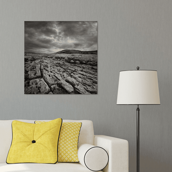 Stone Desert of The Burren - Landscape Art Photo from Ireland