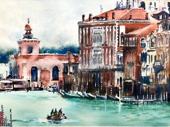 Grand Canal Venice 30 x 22 inch