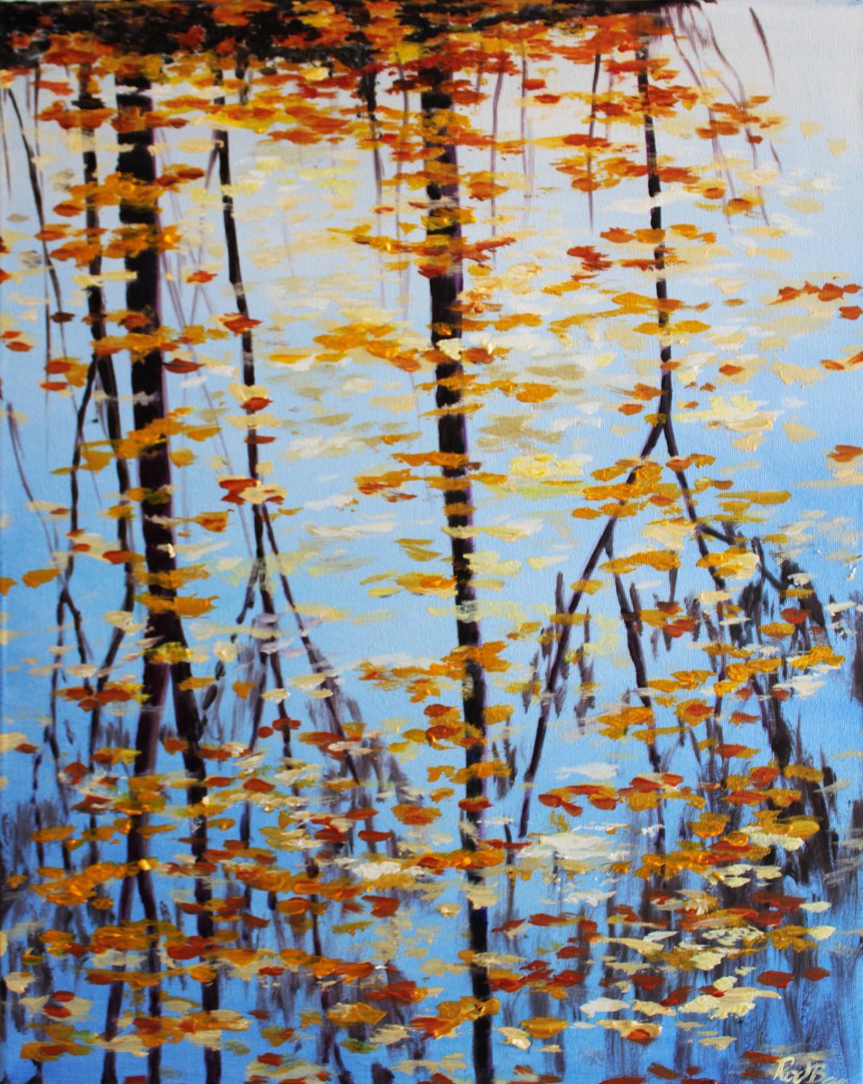 Autumn Reflections by Rod Bere