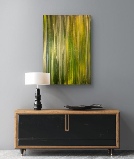 Echoes of Fire 100x70x2 cm