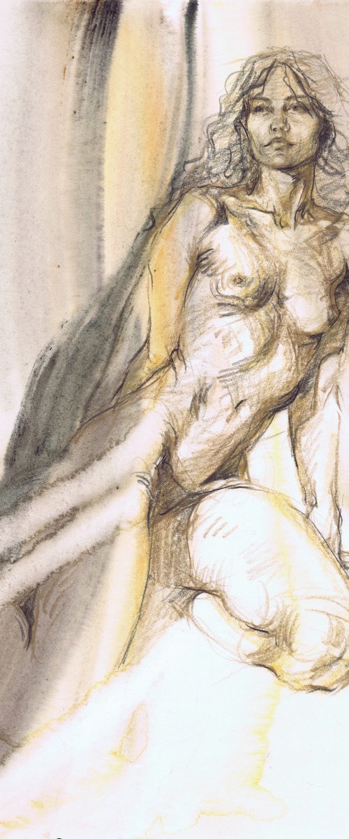 Erotic Art Beautiful nude 1846 by Samira Yanushkova