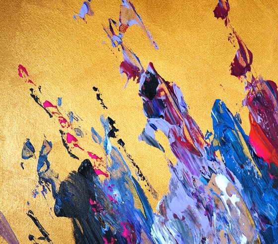 Gold Abstraction C 1
