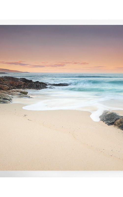 Luskentyre Beach Scene - 'Impossible Perfection', Isle of Harris by Lynne Douglas