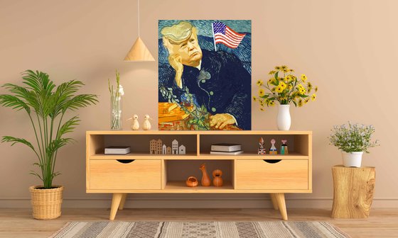 Donald Trump. Vincent van Gogh