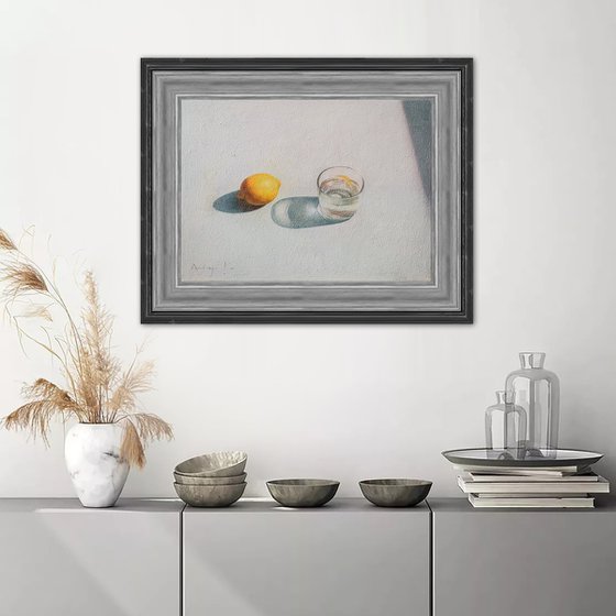 A Glass, a Lemon, and the Sun