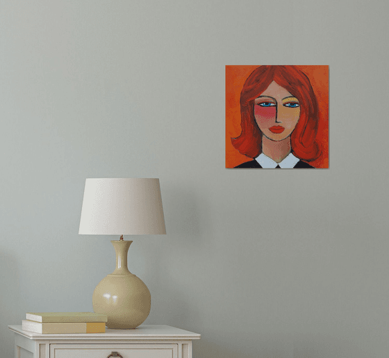 Girl with Red Hair