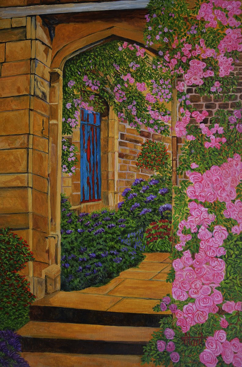 Enchanted Entrance By Ajay Harit, 24 X 36, Artwork For Sale On Artfinder
