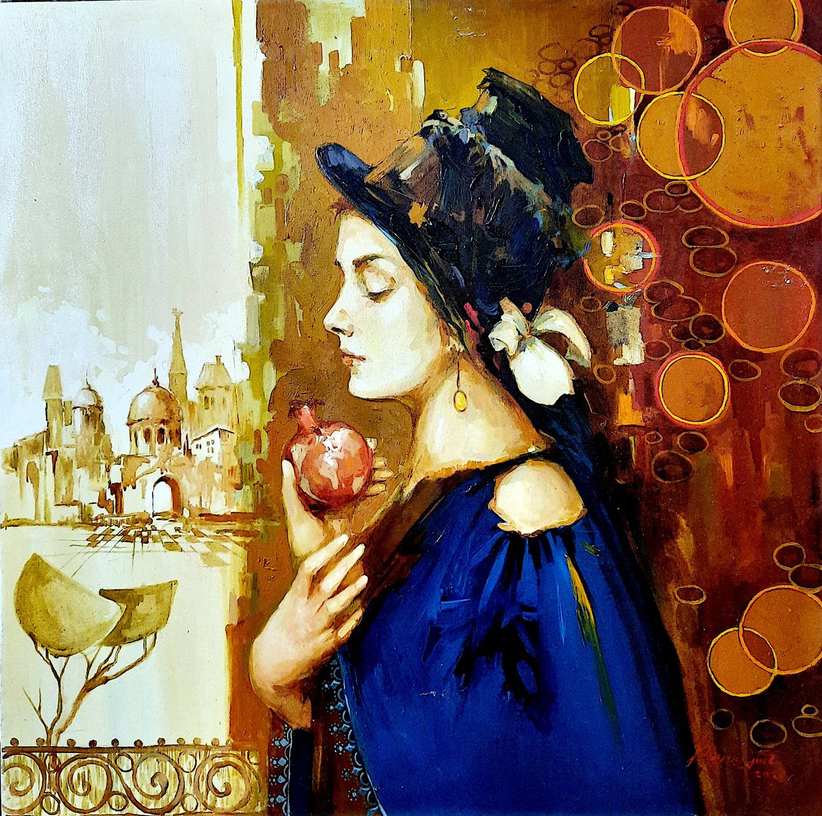 Woman Portraite by Antavazd Talayan