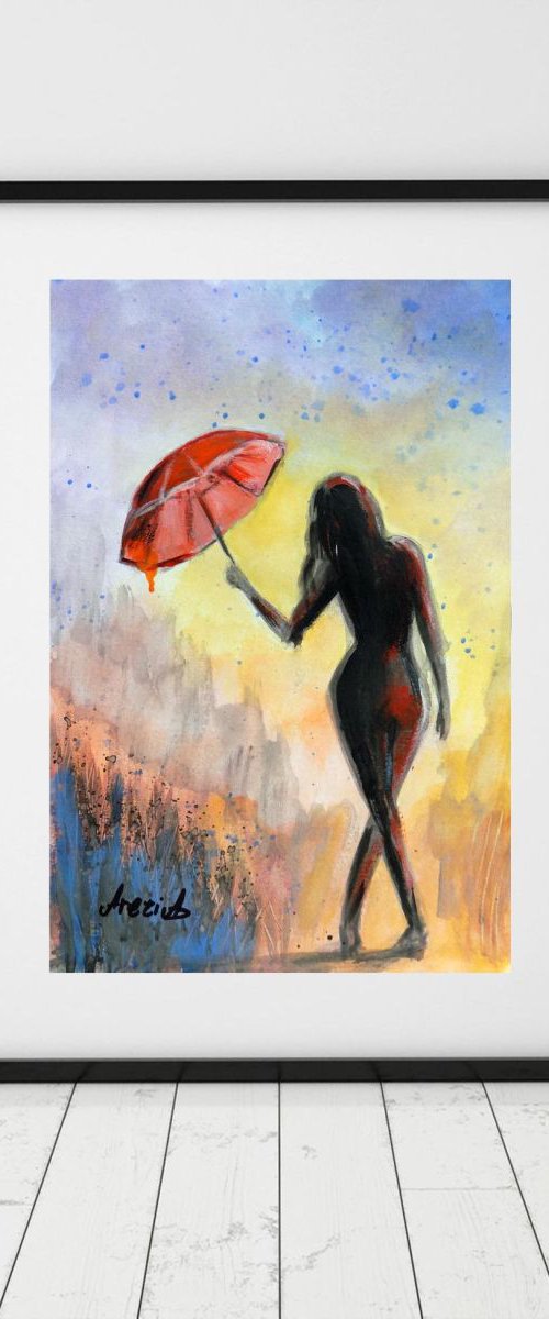 The loneliness of the artist by Areti Ampi