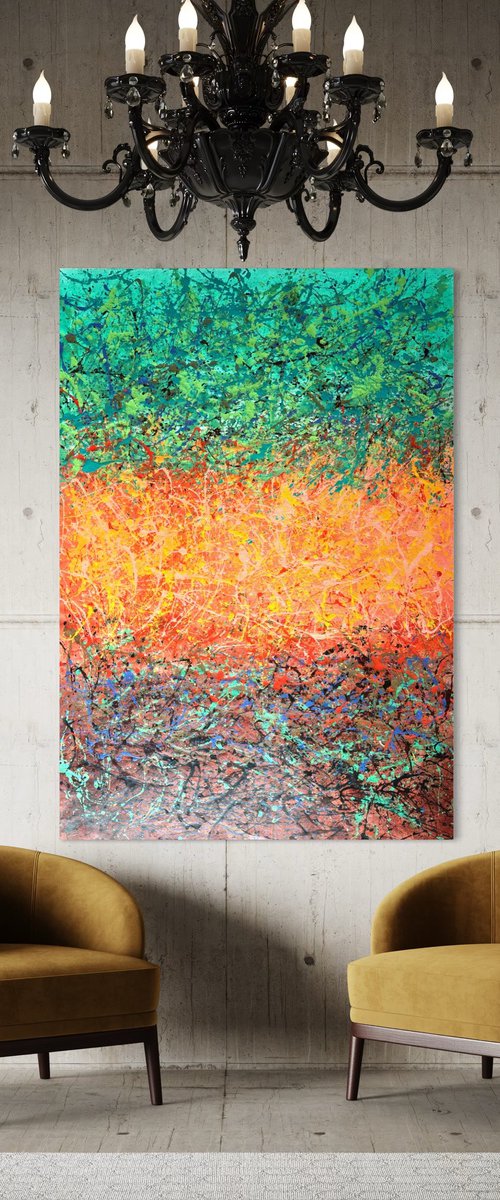 Energy Within No.4 - XXL by Lina Verano