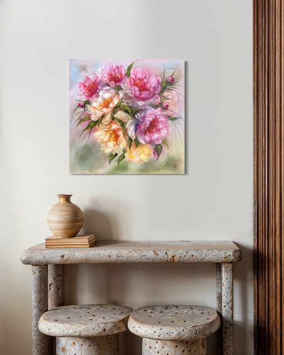 Magic peonies series - Romantic gift